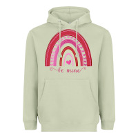Matcha Valentines Day Rainbow Heavyweight Hoodie - Bettercallsaul