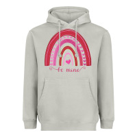 Valentines Day Rainbow Heavyweight Hoodie | Teevron
