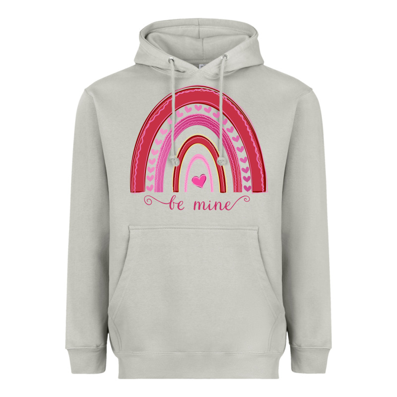 Valentines Day Rainbow Heavyweight Hoodie by Bettercallsaul | Teevron