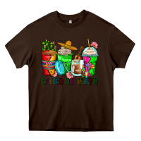 Chocolate Brown cinco de mayo coffee cups Heavy Core Tee - Zillion Design Studio