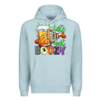 Blue Mist Lets Get Boozy Premium Hoodie - texasbilliewilder