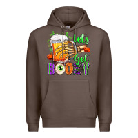 Coffee Lets Get Boozy Premium Hoodie - texasbilliewilder