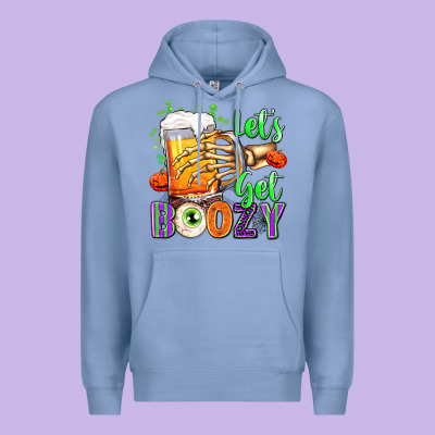 Lets Get Boozy Premium Hoodie Designed By Texasbilliewilder