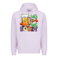 Lilac Lets Get Boozy Premium Hoodie - texasbilliewilder