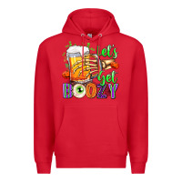 Red Lets Get Boozy Premium Hoodie - texasbilliewilder