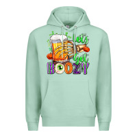 Seafoam Lets Get Boozy Premium Hoodie - texasbilliewilder