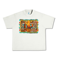 Pistachio cactus western leopard Urban Heavy Tee - AdoDesignShop