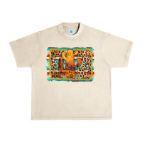 Sandshell cactus western leopard Urban Heavy Tee - AdoDesignShop