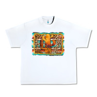 White cactus western leopard Urban Heavy Tee - AdoDesignShop