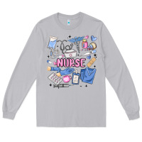 Moon Dust can't talk right now doing nurse stuff Long Sleeve Tee - MaliasSmallBusiness