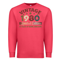 Cardinal Vintage 1980 Limited Edition 41 Years Of Being Awesome Premium Sweatshirt - Bettercallsaul