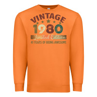 Carrot Vintage 1980 Limited Edition 41 Years Of Being Awesome Premium Sweatshirt - Bettercallsaul