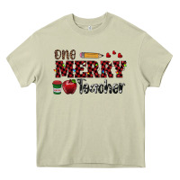 Mossy one merry teacher Heavy Core Tee - RanaPortraitStore