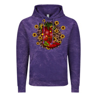 Cloud Purple boots wood slice ornament Vintage Hoodie - JahusDesignShop