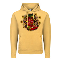 Vintage Mustard boots wood slice ornament Vintage Hoodie - JahusDesignShop