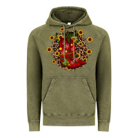 Vintage Olive boots wood slice ornament Vintage Hoodie - JahusDesignShop