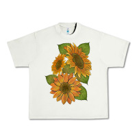 Pistachio sunflowers b Urban Heavy Tee - Artiststas