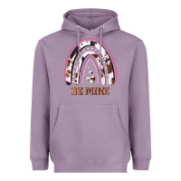 Lavender Valentines Day Rainbow, Valentines Day Rainbow Cowhide, Heavyweight Hoodie - Bettercallsaul