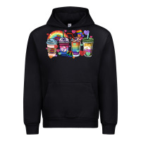 Black lgbtq coffee cups Urban Hoodie - HowdyJamesFarm