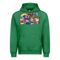 Emerald lgbtq coffee cups Urban Hoodie - HowdyJamesFarm