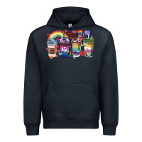 Navy lgbtq coffee cups Urban Hoodie - HowdyJamesFarm