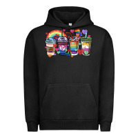 Pigment Black lgbtq coffee cups Urban Hoodie - HowdyJamesFarm
