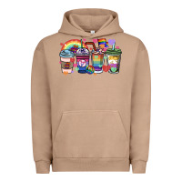 Pigment Burro lgbtq coffee cups Urban Hoodie - HowdyJamesFarm