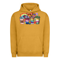 Pigment Peanut Butter lgbtq coffee cups Urban Hoodie - HowdyJamesFarm