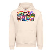 Sandshell lgbtq coffee cups Urban Hoodie - HowdyJamesFarm