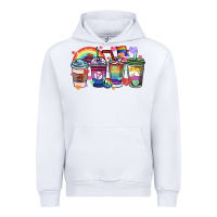 White lgbtq coffee cups Urban Hoodie - HowdyJamesFarm