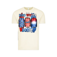 Vintage Arctic red white and boozy Vintage Tee - JahusDesignShop