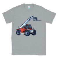 Heather Grey Telehandler Classic Tee - LillyAllenDesigns