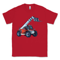 Red Telehandler Classic Tee - LillyAllenDesigns