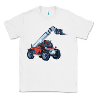 White Telehandler Classic Tee - LillyAllenDesigns