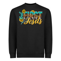 Black but first jesus Heavyweight Sweatshirt - NancyCooperArtShop