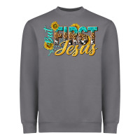 Storm but first jesus Heavyweight Sweatshirt - NancyCooperArtShop
