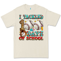Bone i tackled 100 days of school baseball Premium Tee - Zillion Design Studio