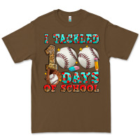 Cacao i tackled 100 days of school baseball Premium Tee - Zillion Design Studio