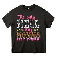 Asphalt the only hell my momma ever raised Heavy Core Tee - texasbilliewilder