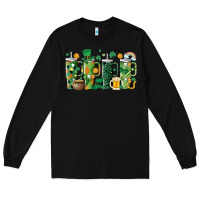Black st.patricks stanley Long Sleeve Tee - MaliasSmallBusiness
