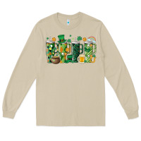 Mushroom st.patricks stanley Long Sleeve Tee - MaliasSmallBusiness