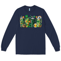 Navy st.patricks stanley Long Sleeve Tee - MaliasSmallBusiness