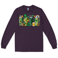 Plum st.patricks stanley Long Sleeve Tee - MaliasSmallBusiness