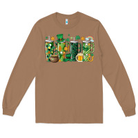 Toasted Coconut st.patricks stanley Long Sleeve Tee - MaliasSmallBusiness