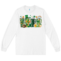 White st.patricks stanley Long Sleeve Tee - MaliasSmallBusiness