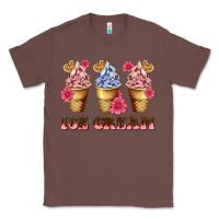 Chestnut floral ice cream Classic Tee - AdoDesignShop