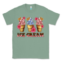 Sage floral ice cream Classic Tee - AdoDesignShop