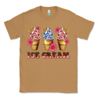 Toasted Coconut floral ice cream Classic Tee - AdoDesignShop