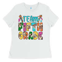White team fifth grade Ladies Tee - JahusDesignShop