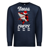 Navy Nonna Shark Doo Doo Premium Sweatshirt - Bettercallsaul